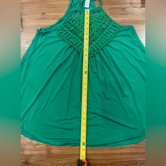 Crochet Lace Halter Tank Top - Picture 8 of 8